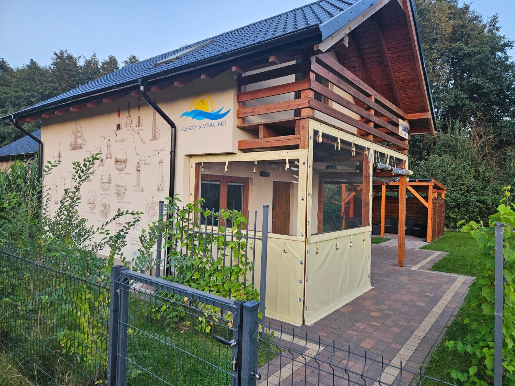 Osada Cztery Pory Roku - Dom Jesien Villa Kopalino Ngoại thất bức ảnh